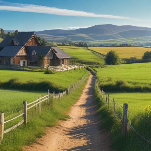 单词“countryside”的助记图片