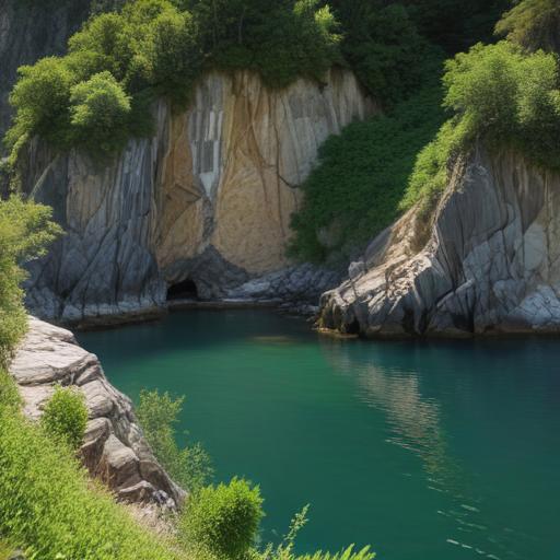 单词“cove”的助记图片