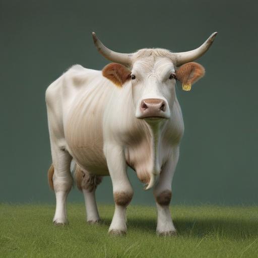 单词“cow”的助记图片