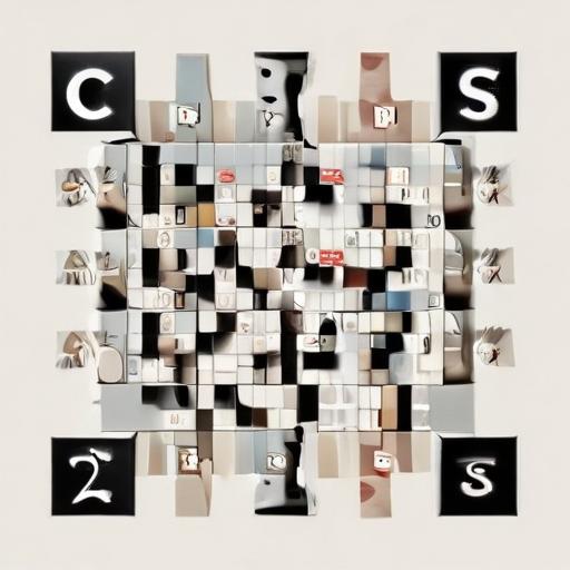 单词“crossword”的助记图片