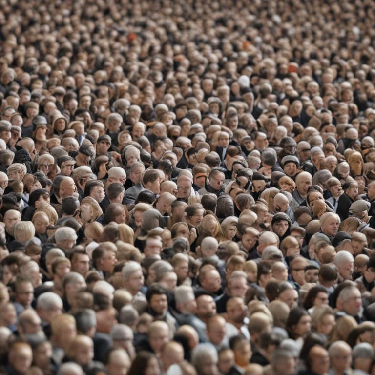 crowd - 更多图片 (modelslab_realistic_v2)