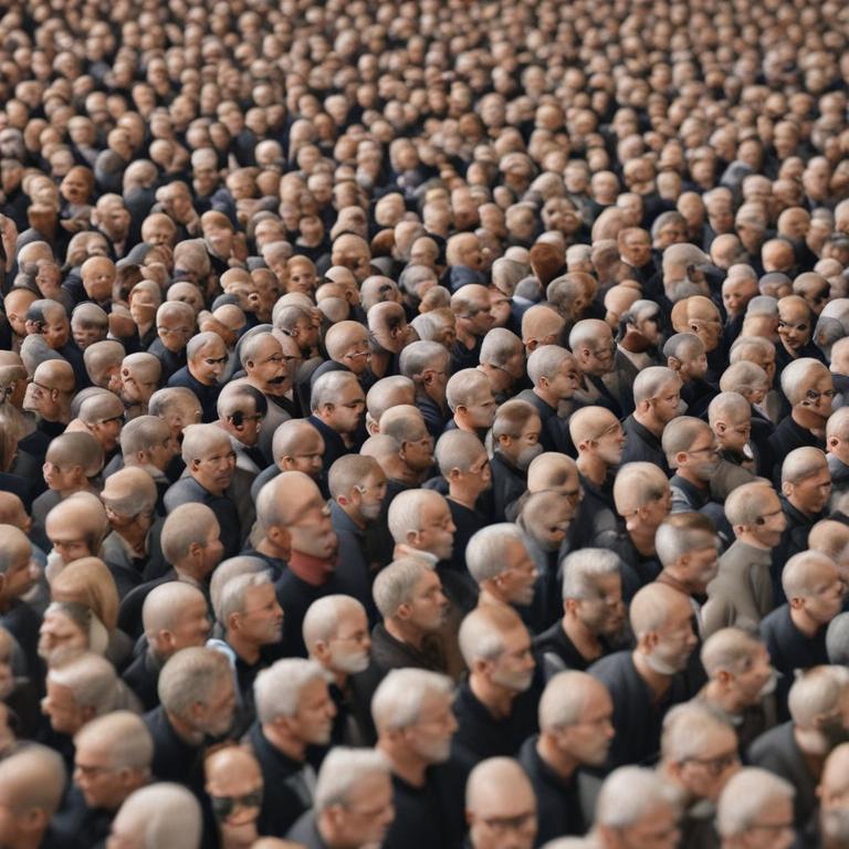 crowd - 更多图片 (modelslab_realistic_v2)
