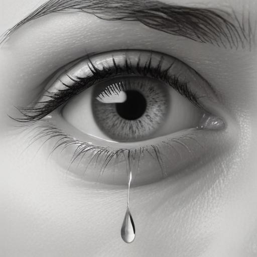 单词“cry”的助记图片