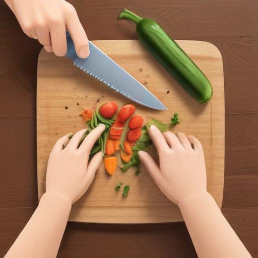 单词“cut up”的助记图片