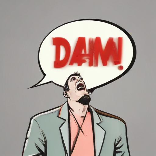 单词“damn”的助记图片