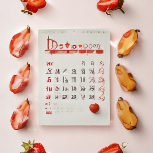 单词“dates”的助记图片