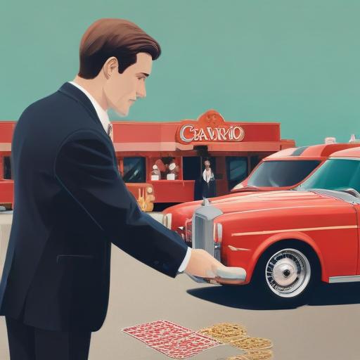 单词“dealer”的助记图片