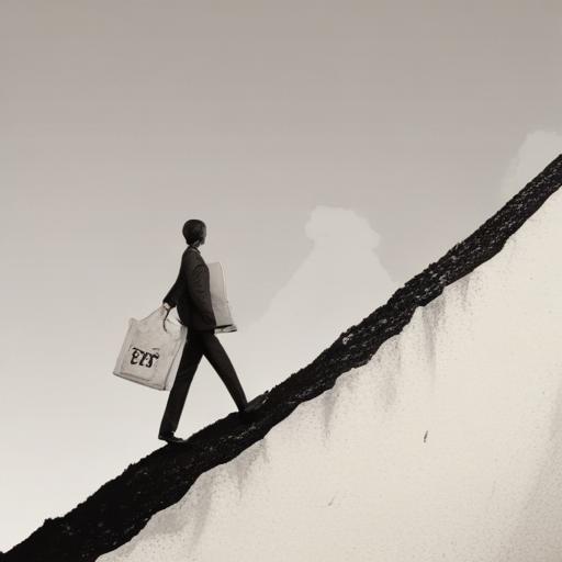 单词“debt”的助记图片