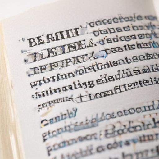 单词“define”的助记图片