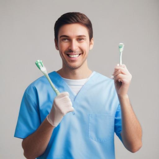 单词“dentist”的助记图片