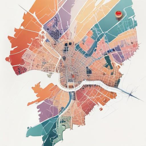 单词“district”的助记图片
