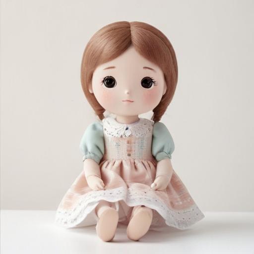 单词“doll”的助记图片