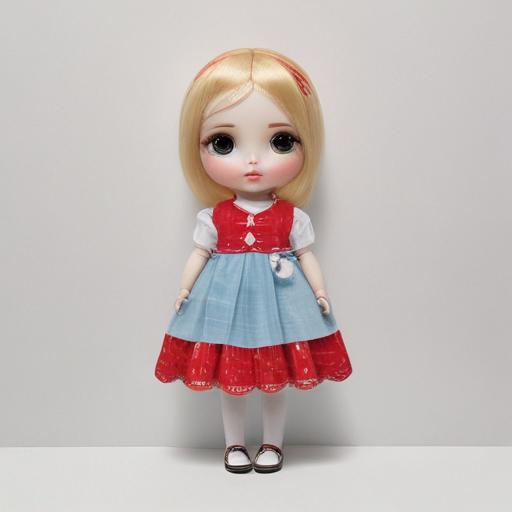 单词“dolls”的助记图片