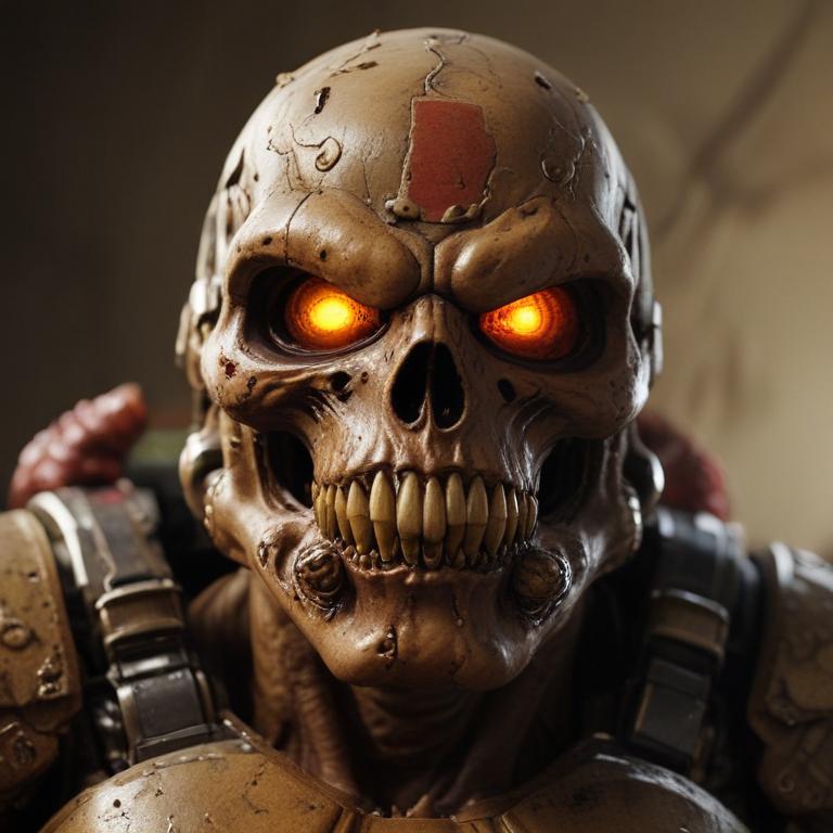 doom - 更多图片 (modelslab_realistic_v2)