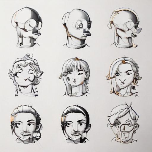 单词“drawings”的助记图片