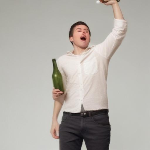 单词“drunk”的助记图片