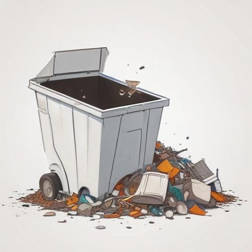 单词“dump”的助记图片