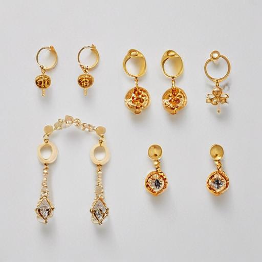 单词“earrings”的助记图片