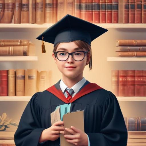 单词“educated”的助记图片