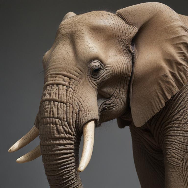 elephant - 更多图片 (modelslab_realistic_v2)