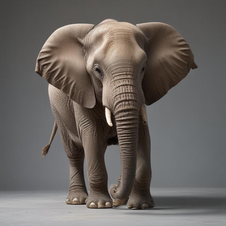 elephant - 更多图片 (modelslab_realistic_v2)