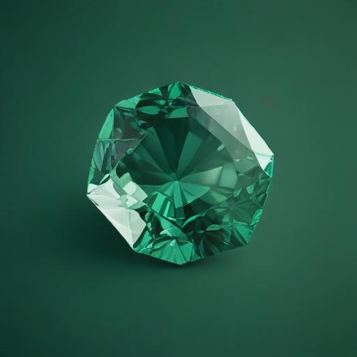 单词“emerald”的助记图片