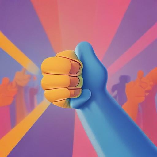 单词“encouraging”的助记图片