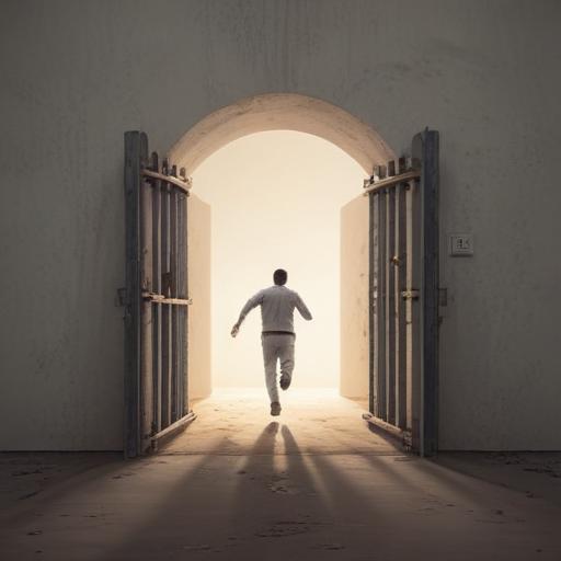 单词“escape”的助记图片