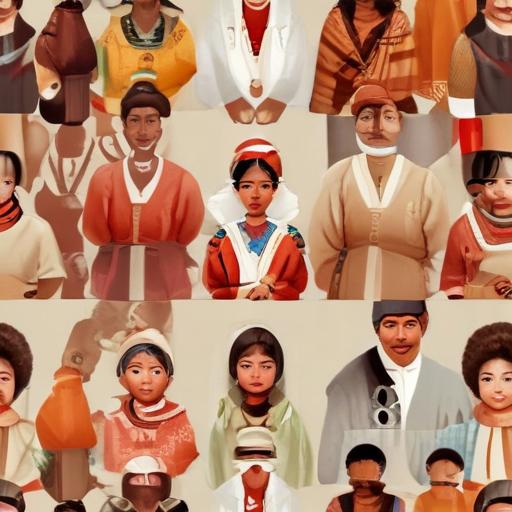 单词“ethnic”的助记图片