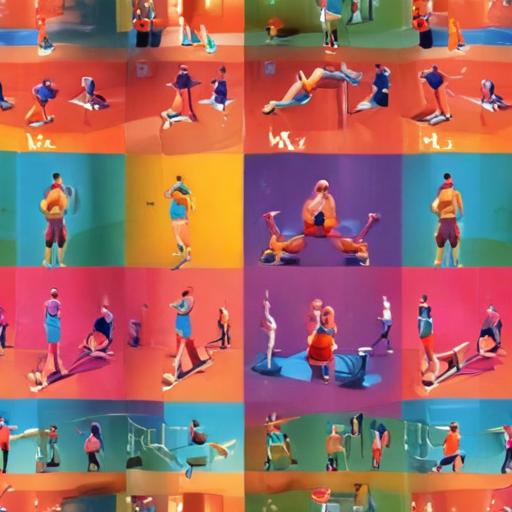 单词“exercises”的助记图片