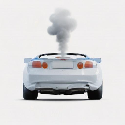单词“exhaust”的助记图片