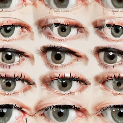 单词“eyes”的助记图片
