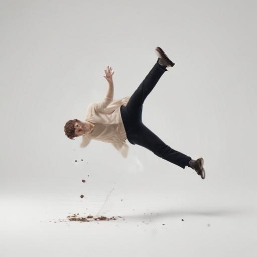 单词“falling”的助记图片