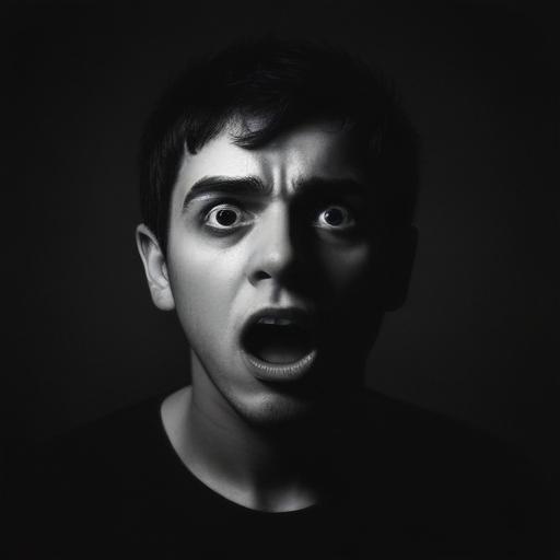 单词“fear”的助记图片
