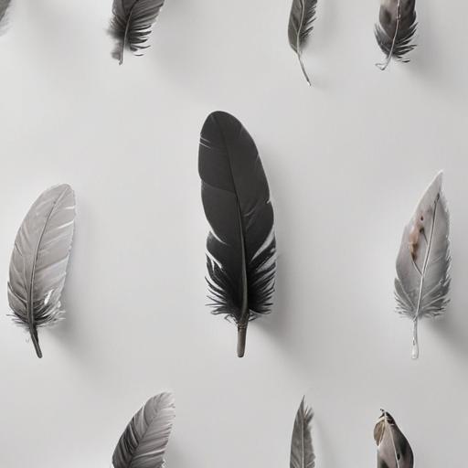 单词“feather”的助记图片