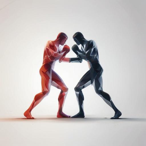 单词“fight”的助记图片