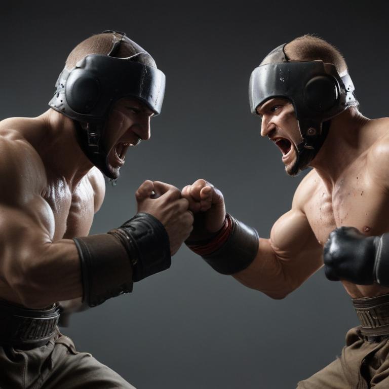 fighting - 更多图片 (modelslab_realistic_v2)