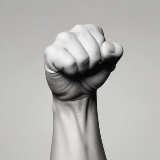 单词“fist”的助记图片