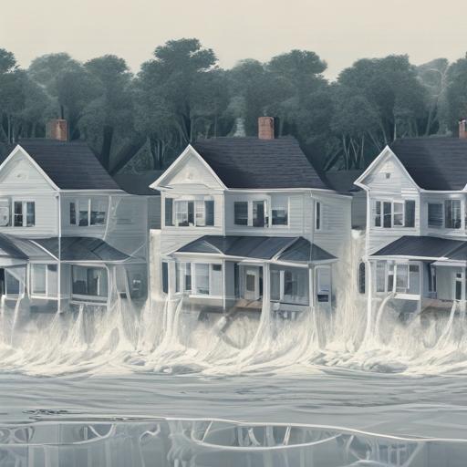 单词“flood”的助记图片