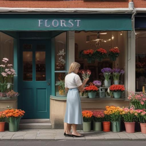 单词“florist”的助记图片