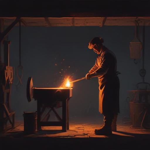 单词“forge”的助记图片