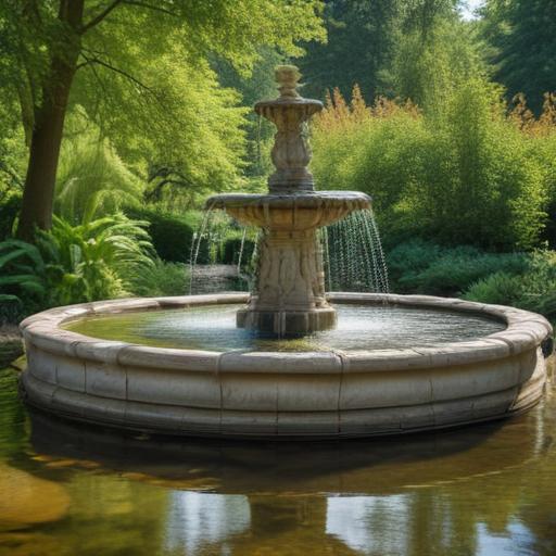 单词“fountain”的助记图片