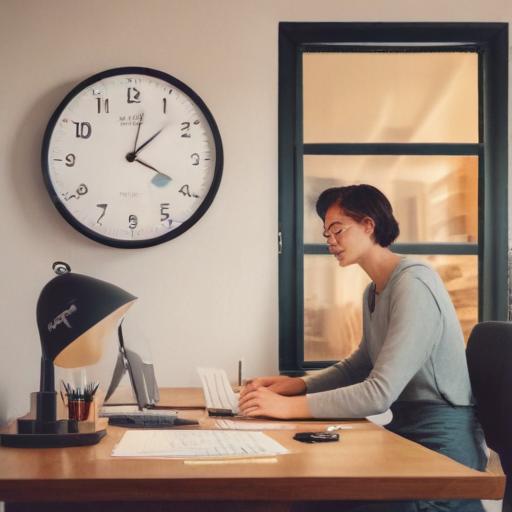 单词“full-time”的助记图片