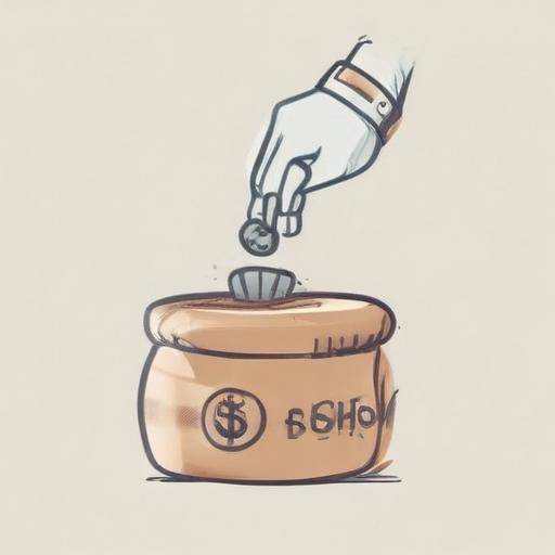 单词“fundraising”的助记图片