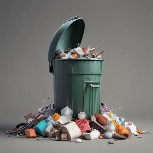 单词“garbage”的助记图片