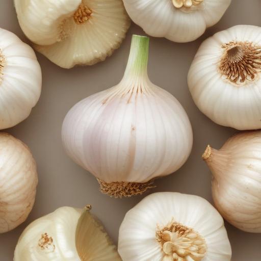 单词“garlic”的助记图片