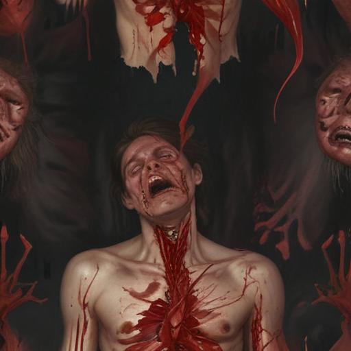 单词“gore”的助记图片