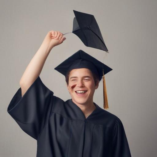 单词“graduate”的助记图片