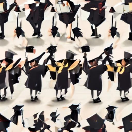 单词“graduates”的助记图片