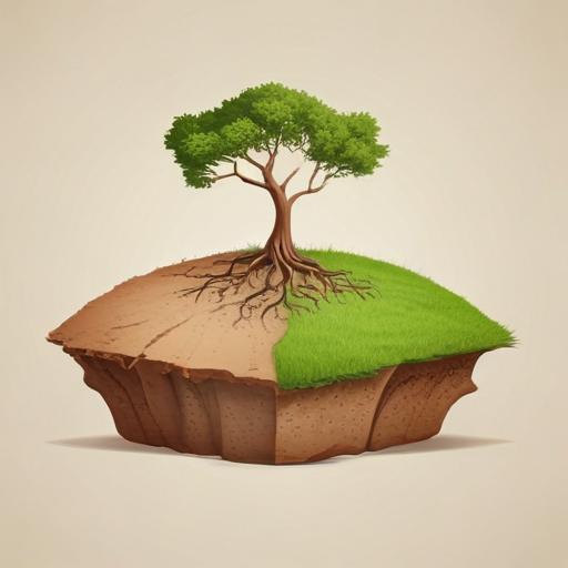 单词“ground”的助记图片